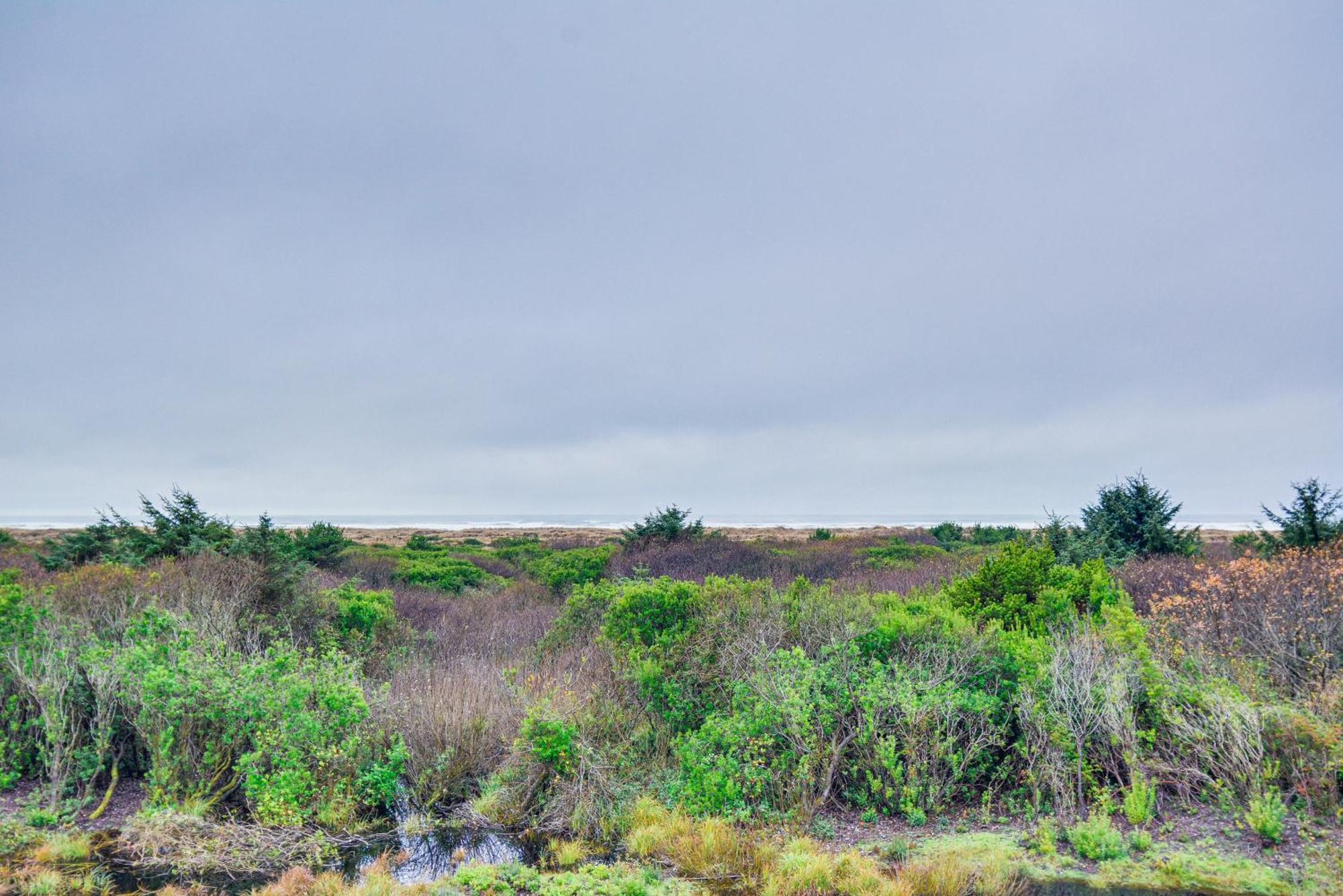 Ocean Shores Condo Rental With View - Walk To Beach! 외부 사진